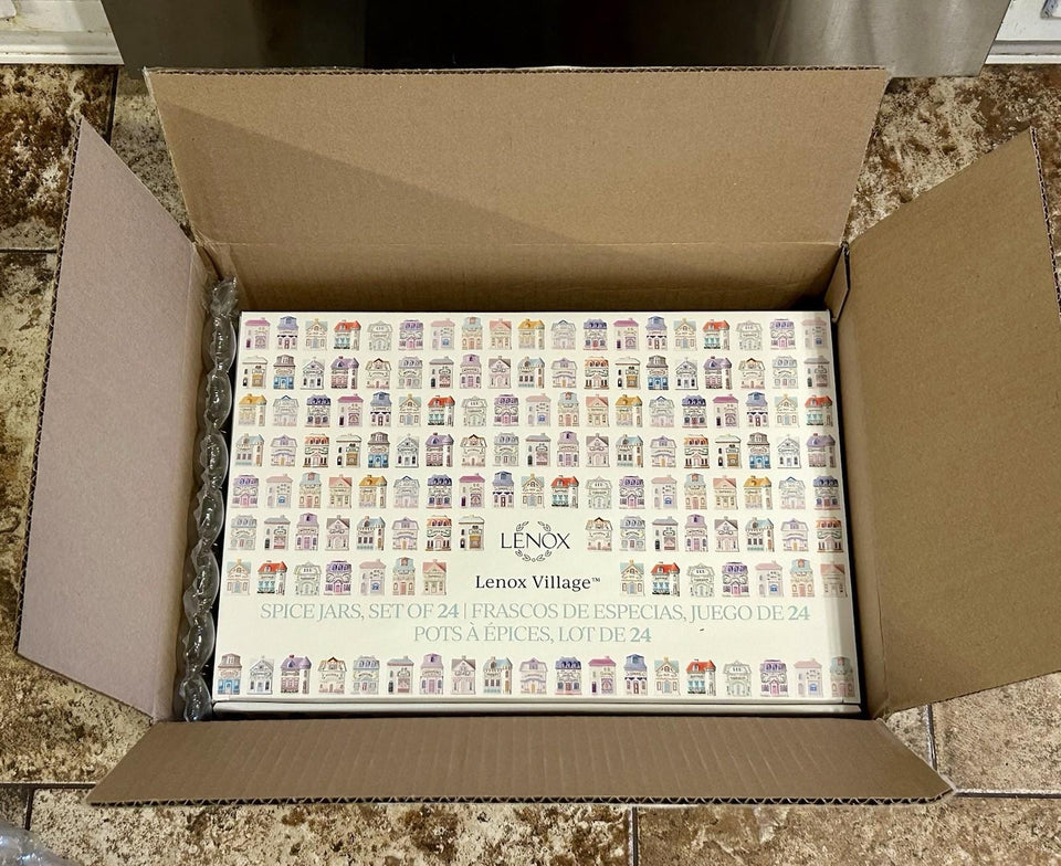 Brand New 2025 Lenox Spice Village 24-Jar Full Collection Set (FREE SHIPPING)