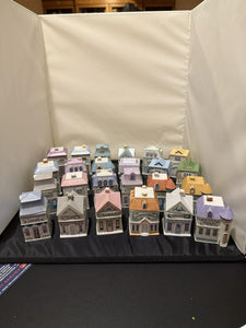 Original 1989 The Lenox Spice Village Complete with Rack Free Shipping