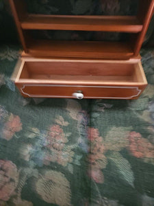 1989 LENOX Origin Spice Village  Porcelain Complete Set (24) Wooden Display Rack