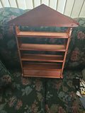 1989 LENOX Origin Spice Village  Porcelain Complete Set (24) Wooden Display Rack