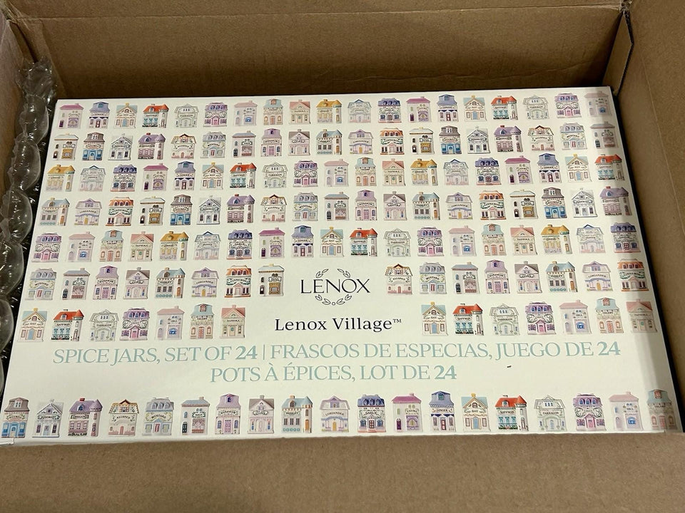 Brand New 2025 Lenox Spice Village 24-Jar Full Collection Set (FREE SHIPPING)