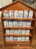 Original 1989 The Lenox Spice Village Complete with Rack Free Shipping