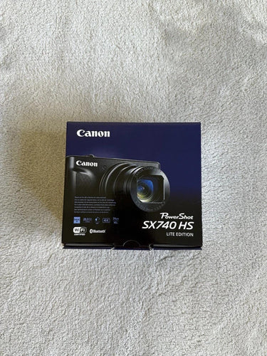 Canon PowerShot SX740 HS Lite Edition Digital Camera - Black - Brand New Sealed