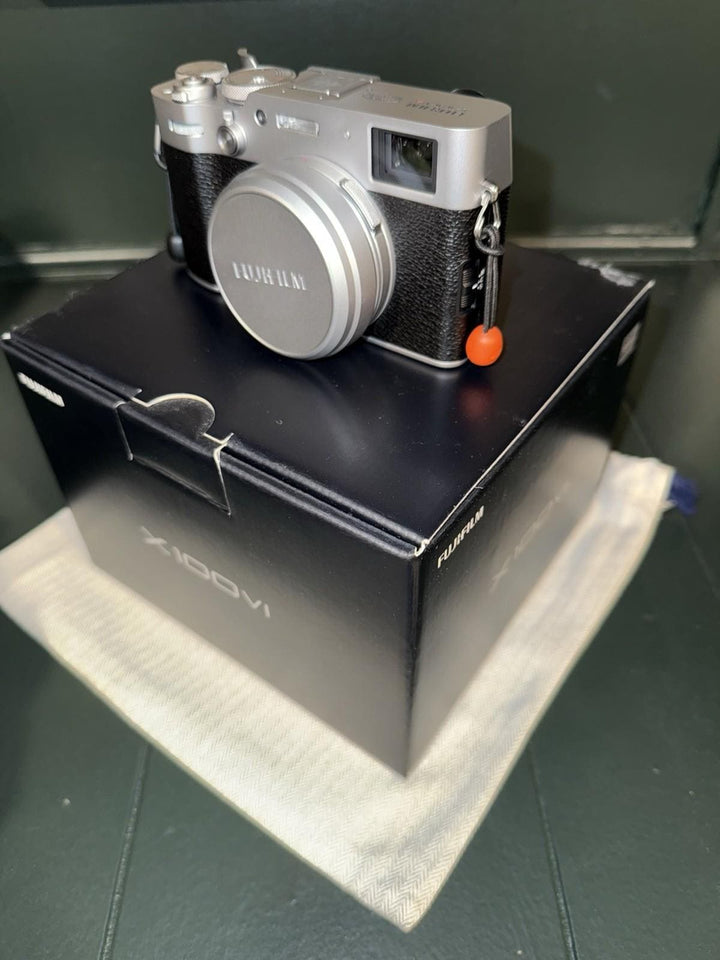 Fujifilm X100VI 40.2MP Digital Camera (Silver) with Extras