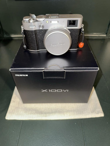 Fujifilm X100VI 40.2MP Digital Camera (Silver) with Extras