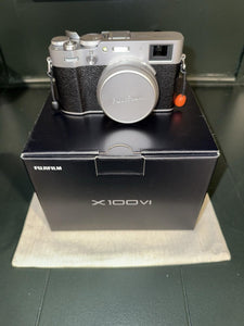 Fujifilm X100VI 40.2MP Digital Camera (Silver) with Extras