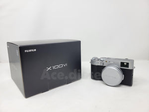 Fujifilm X-Series X100VI 40.2MP Compact Camera - Silver