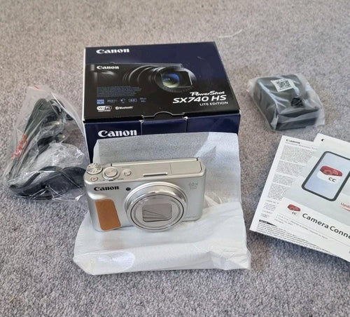 Canon PowerShot SX740 HS Lite Edition Digital Camera Silver - Fast Shipping